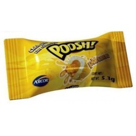 Arcor Caja Chicle Relleno Poosh Platano 18C/40P-Despensaenlinea