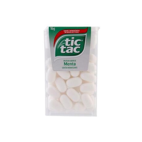 Ferrero Caja Dulce Macizo TicTac sabor menta 12B/12P-Despensaenlinea