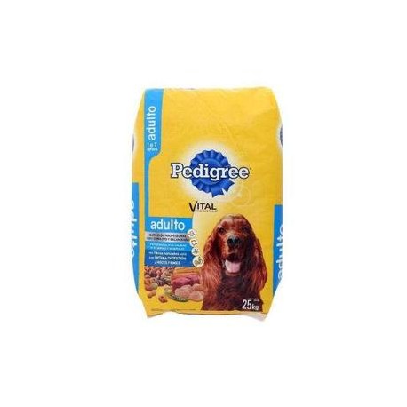 Effem Bulto alimento para perro Pedigree adulto Nutrición Completa en croquetas 25K-Despensaenlinea