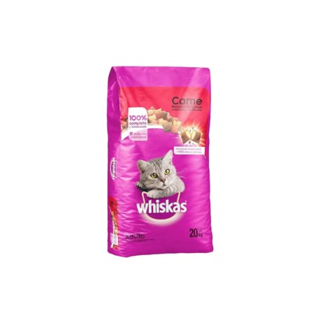 Effem Bulto alimento para gato Whiskas Original en croquetas 20K-Despensaenlinea