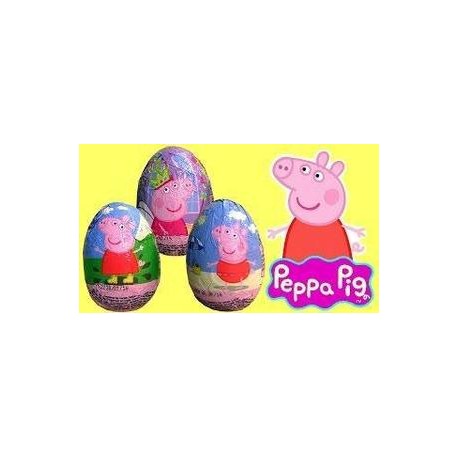 Eone Caja Chocolate Huevo Sorpresa Peppa Pig 16C/6P-Despensaenlinea