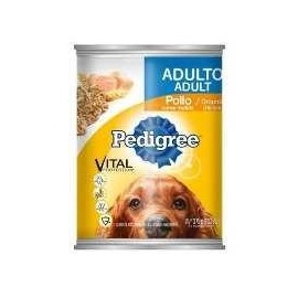 Effem Caja alimento para perro Pedigree molida de pollo 24P/375G-Despensaenlinea