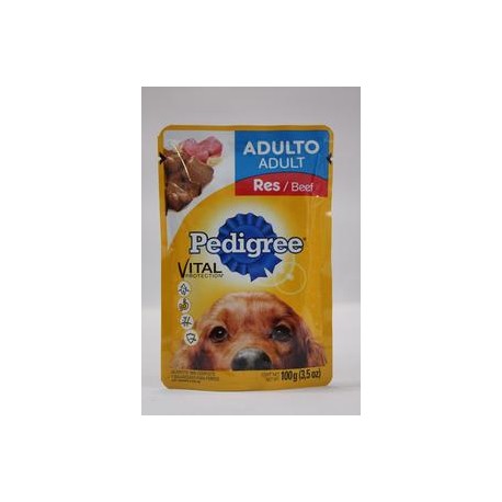 Effem Caja Pedigree Adulto Res 100G/40P-Despensaenlinea