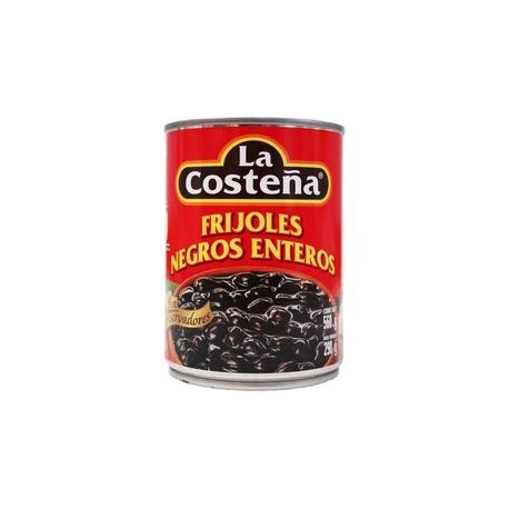 La Costeña Caja Frijoles enteros negros 560G/12L-Despensaenlinea