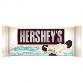 Hersheys Caja Chocolate Barra Hersheys Cookies n Creme 43G/12C/6P-Despensaenlinea