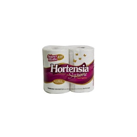 Fabrica de Papel San Francisco Bulto Papel Higiénico Hortensia Supreme Rosa 450H/24P/4R-Despensaenlinea