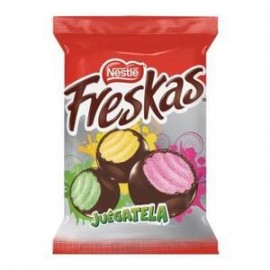 Nestlé Caja caramelo con chocolate Freskas 16C/9P-Despensaenlinea