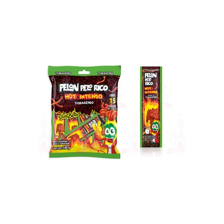 Hersheys Caja Dulce Enchilado Pelon Pelo Rico Hot Intenso sobrezzito 24B/15P/12G-Despensaenlinea