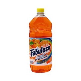 Colgate Palmolive Caja Limpiador Fabuloso Naranja 1L/12P-Despensaenlinea