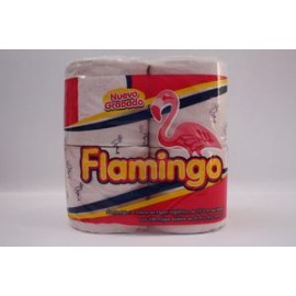 Kimberly Clark Medio Bulto Papel Higiénico Flamingo 180H/4R/12P-Despensaenlinea