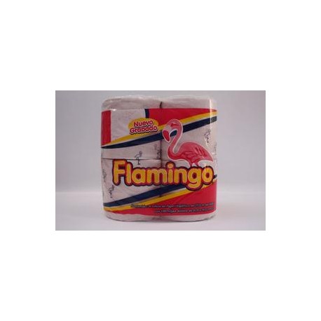 Kimberly Clark Medio Bulto Papel Higiénico Flamingo 180H/4R/12P-Despensaenlinea