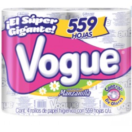 Kimberly Clark Medio Bulto Papel Higiénico Vogue 559H/4R/5P-Despensaenlinea