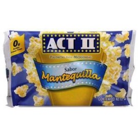 Conagra Caja Palomitas Act II Mantequilla 80G/14P/6EX-Despensaenlinea