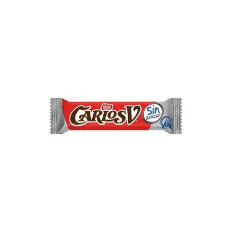 Nestlé Caja Chocolates Nestlé Carlos V sin azucar 8C/10P-Despensaenlinea