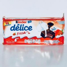 Ferrero Caja de Chocolate Kinder Delice Fresa 14C/10P-Despensaenlinea