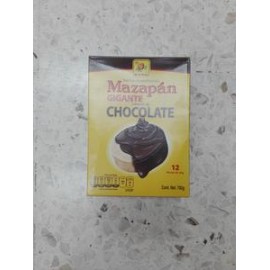 La Rosa Caja Mazapan Gigante cubierto de chocolate La Rosa 16C/12P-Despensaenlinea