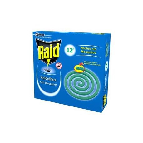 SC Johnson Media Caja Insecticida Raidolitos Verdes 144G/12P-Despensaenlinea