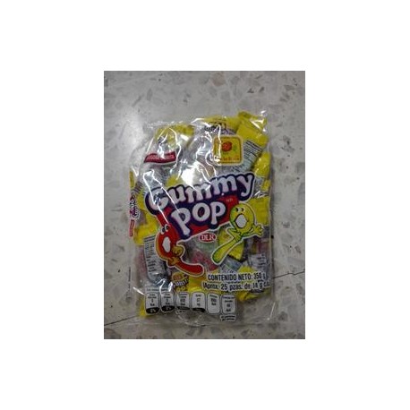 MayoreoTotal Caja Goma Gummy Pop 21C/25P-Despensaenlinea