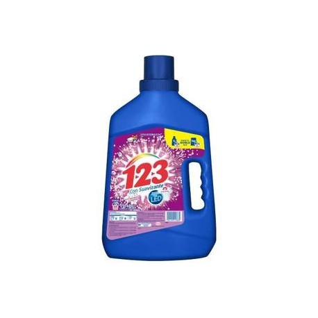 Henkel Media Caja Detergente 123 con Suavizante 4.65L/2P-Despensaenlinea