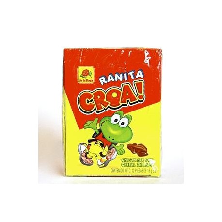 La Rosa Caja de Chocolate Ranita Croa 24C/12P-Despensaenlinea