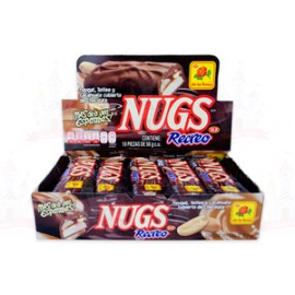 La Rosa Caja de Chocolate Nugs Recreo 20C/10P-Despensaenlinea