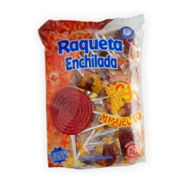 MayoreoTotal Caja Paleta Miguelito raqueta 20C/40P-Despensaenlinea