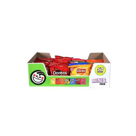 Pepsico Surtido de botanas Sabritas Minis 50P - ZK-Despensaenlinea