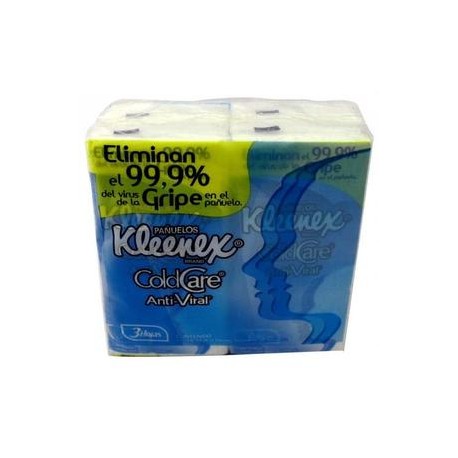 Kimberly Clark Caja Pañuelos Desechable Kleenex Antiviral 48P-Despensaenlinea