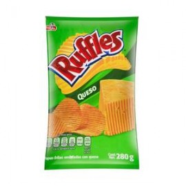 Pepsico Papas Sabritas Ruffles Queso 280G - ZK-Despensaenlinea