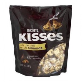 Hersheys Chocolate Hershey's Kisses Con Almendras 900G - ZK-Despensaenlinea