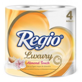 SCA Bulto papel higiénico Regio R3 Almond 190H/4R/12P-Despensaenlinea