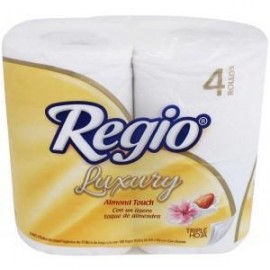 SCA Medio Bulto Papel Higienico de Baño Regio R3 Almond 190H/4R/6P-Despensaenlinea