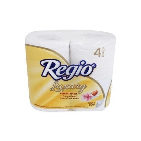 SCA Medio Bulto Papel Higienico de Baño Regio R3 Almond 190H/4R/6P-Despensaenlinea