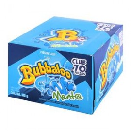 Mondelez Goma de Mascar Bubbaloo Sabor Menta -  ZK-Despensaenlinea