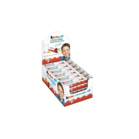 Ferrero Chocolate en barras Kinder 24P/12.5G - KOZ-Despensaenlinea