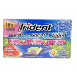 Mondelez Chicles sabores surtidos Trident 12P - KOZ-Despensaenlinea