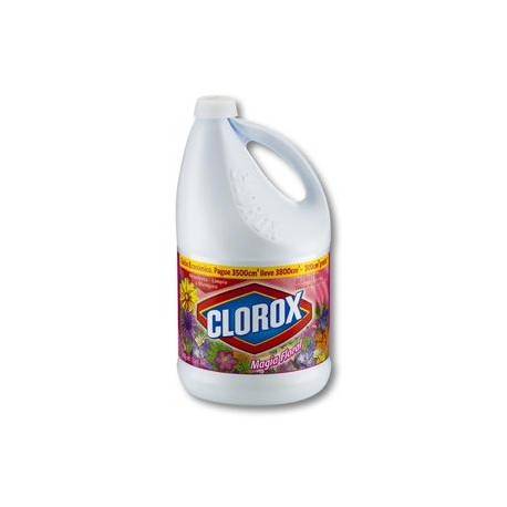 Clorox Media Caja Cloro Clorox Mag Floral 3.8L/3P-Despensaenlinea