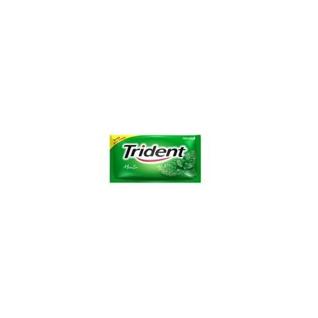 Mondelez Caja Chicles Trident Slab 6S yerba 30C/18P/10G-Despensaenlinea