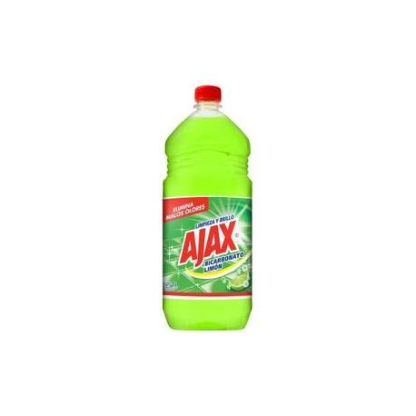 Colgate Palmolive Caja Limpiador Ajax Bicarbonato Naranja Limon 1L/12P-Despensaenlinea