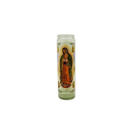 MayoreoTotal Caja Veladora Imagen Virgen de Guadalupe Con Farol 20P-Despensaenlinea