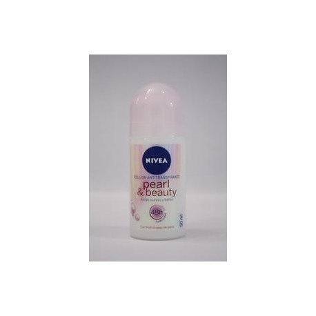 Beierdorf Caja Desodorante Nivea Roll On Pearl & Beauty 50M/12P-Despensaenlinea