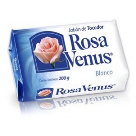 La Corona Media Caja Jabón de Tocador Rosa Venus Blanco 200G/15P-Despensaenlinea