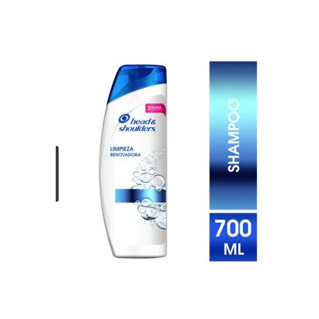 Procter & Gamble Media Caja Shampoo Head & Shoulders Limpieza Renovadora 700M/5P-Despensaenlinea
