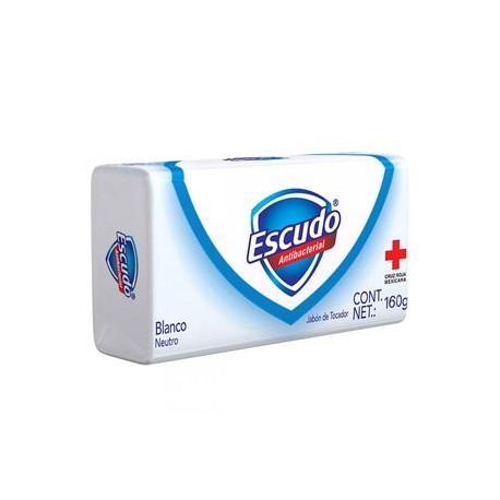 Procter & Gamble Media Caja Jabón de Tocador Escudo Blanco 160G/36P-Despensaenlinea