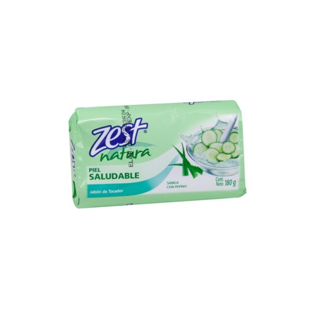 Unilever Caja Jabon Zest Naturals Sabila y Pepino 150G/72P-Despensaenlinea