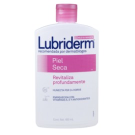 Johnson & Johnson Media Caja Crema Corporal Lubriderm para Piel Seca 400M/6P-Despensaenlinea