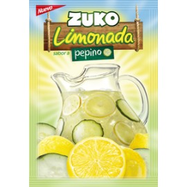 Nutresa Media Caja Polvo para Preparar Bebida Limonada Pepino Zuko 15G/6C/8P-Despensaenlinea