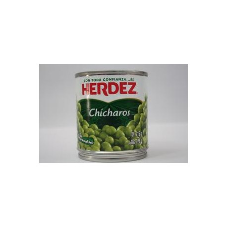 Herdez Caja chícharo 215G/48P-Despensaenlinea