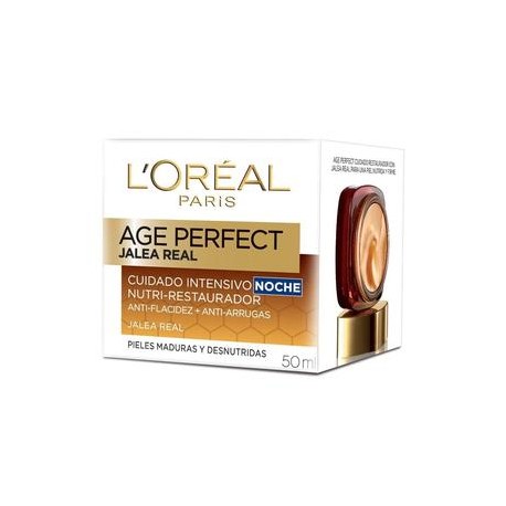 L´Oreal Caja Crema Expertise Age Perfect Real Noche 50G/6P-Despensaenlinea