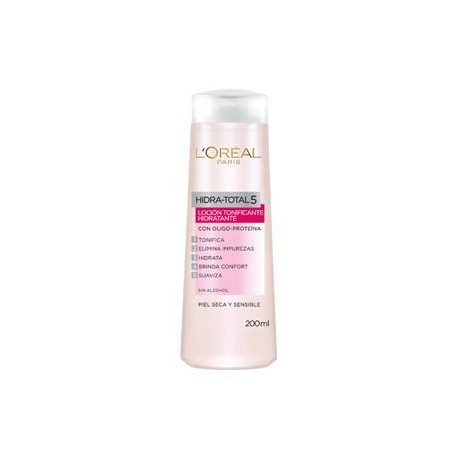 L´Oreal Media Caja Crema Expertise Hidratación Total5 para Piel Seca 200G/3P-Despensaenlinea